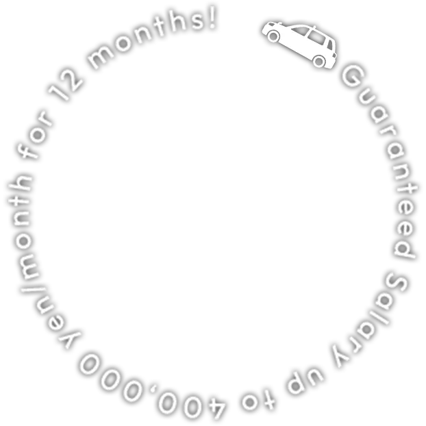 Guaranteed Salary up to 400,000yen/month for 12 months!